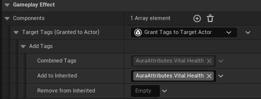 Grant Tags to Target Actor组件